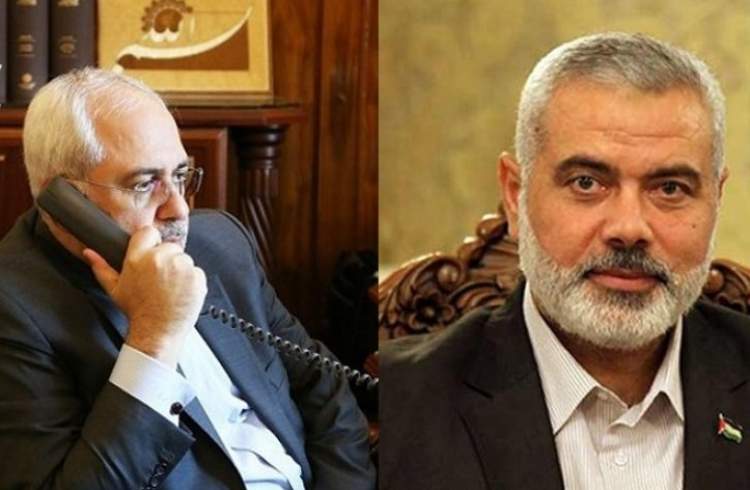 Iran FM, Hamas Chief hold phone talks