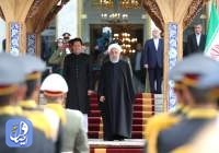 دکتر روحانی از نخست وزیر پاکستان استقبال رسمی کرد