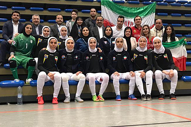 تیم فوتسال زنان ایران قهرمانی جهان شد