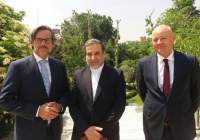 مدیر سیاسی وزارت خارجه آلمان با سید عباس عراقچی دیدار کرد