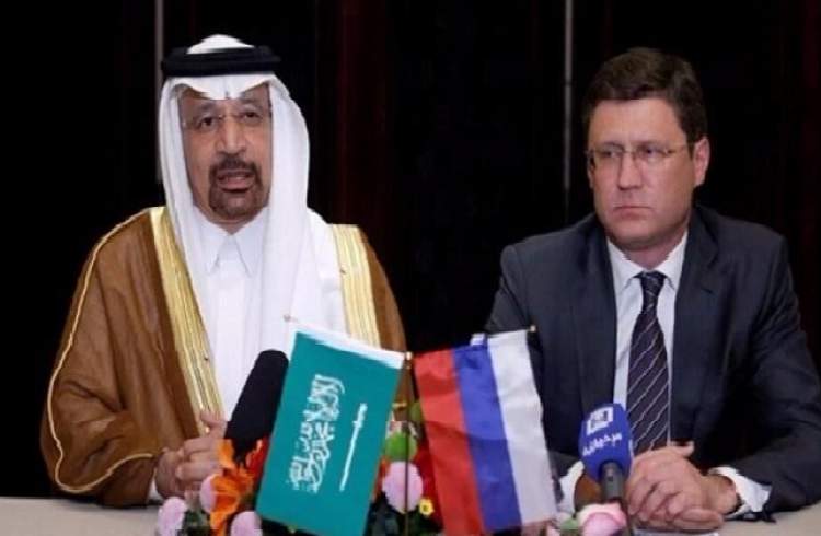 مسکو و ریاض به منظور تثبیت بازار نفت با هماهنگی عمل می کنند
