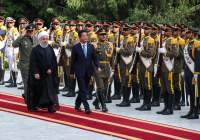 دکتر روحانی از نخست وزیر ژاپن استقبال رسمی کرد