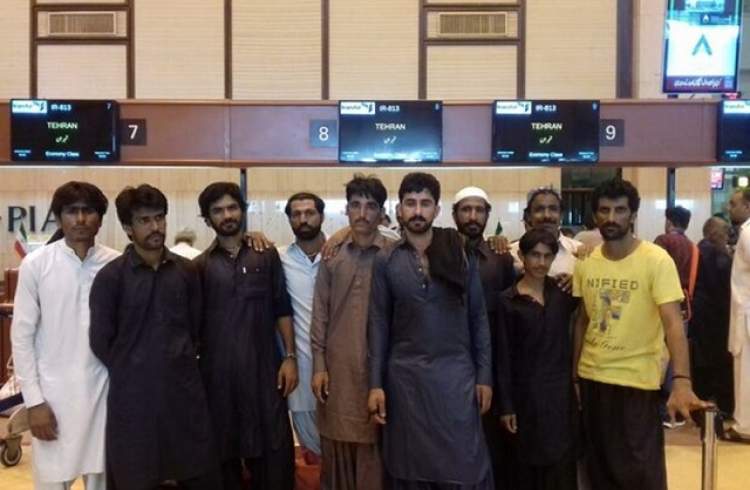 ۱۰ ملوان ایرانی زندانی در کراچی پاکستان آزاد شدند