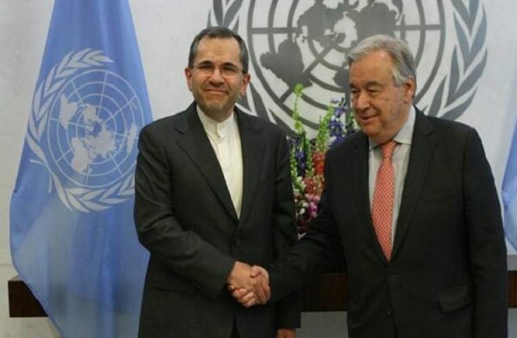 ایران به دبیرکل سازمان ملل و رئیس شورای امنیت درباره پهپاد آمریکایی نامه نوشت