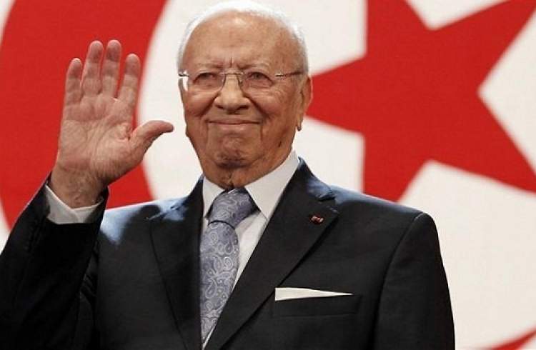 رئیس جمهور تونس «قاید سبسی» سکته کرد