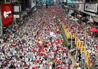 تنش بین چین و انگلیس پس از اعتراضات مردم هنگ کنگ، شدت گرفت