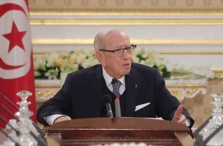 رئیس جمهور 92 ساله تونس درگذشت