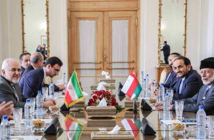 رایزنی وزرای امور خارجه ایران و عمان در تهران