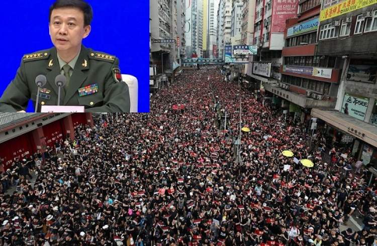 هشدار شدید ارتش چین به مداخله خارجی در تایوان و هنگ کنگ