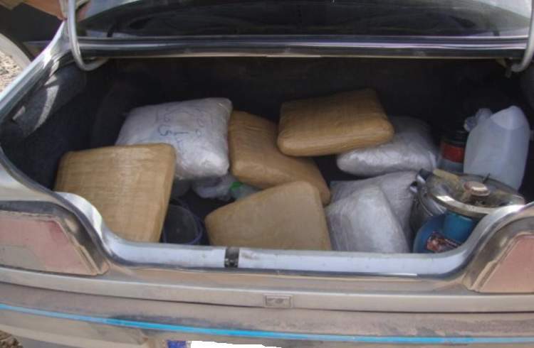 ۱۵۰ کیلوگرم مواد مخدر در نایین کشف شد
