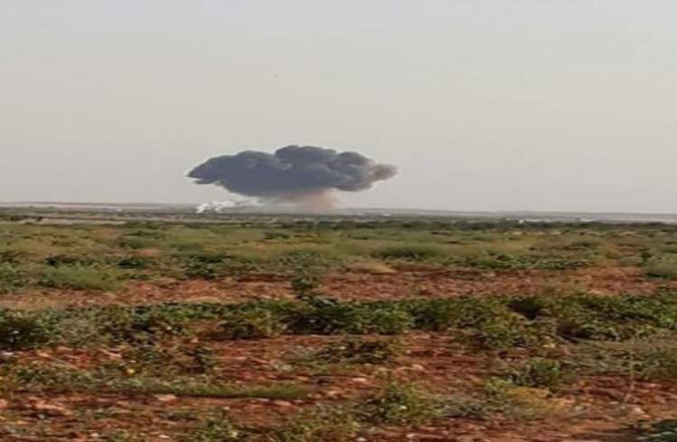 تروریست‌ها مدعی سرنگونی «جنگنده سوخو 22» ارتش سوریه شدند