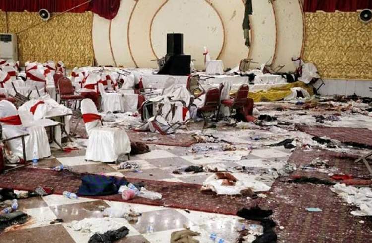 انفجار در یک مراسم عروسی با 65 کشته