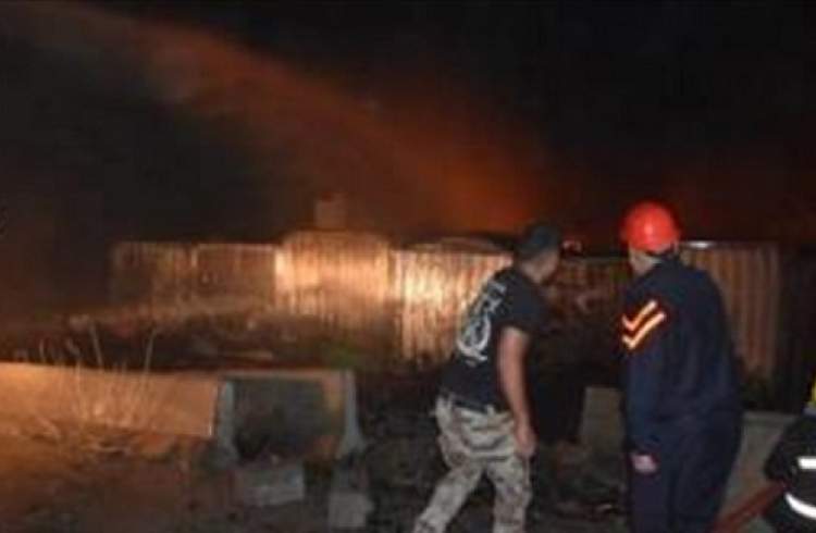 انفجار در انبار مهمات حشد الشعبی در شمال عراق