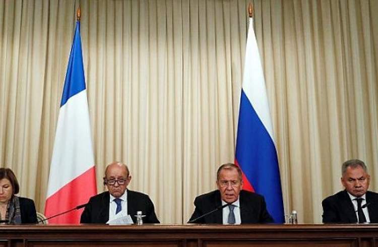 همگرائی بی سابقه فرانسه و روسیه در نشست سیاسی-امنیتی مسکو
