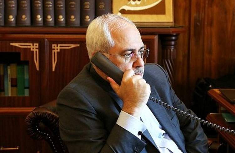 گفتگوی تلفنی ظریف و وزیر امور خارجه انگلیس