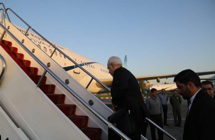 هواپیمای ظریف به مقصد نیویورک از زمین تهران برخاست