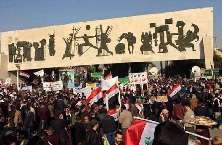 تظاهرات اعتراضی در عراق گسترش یافت