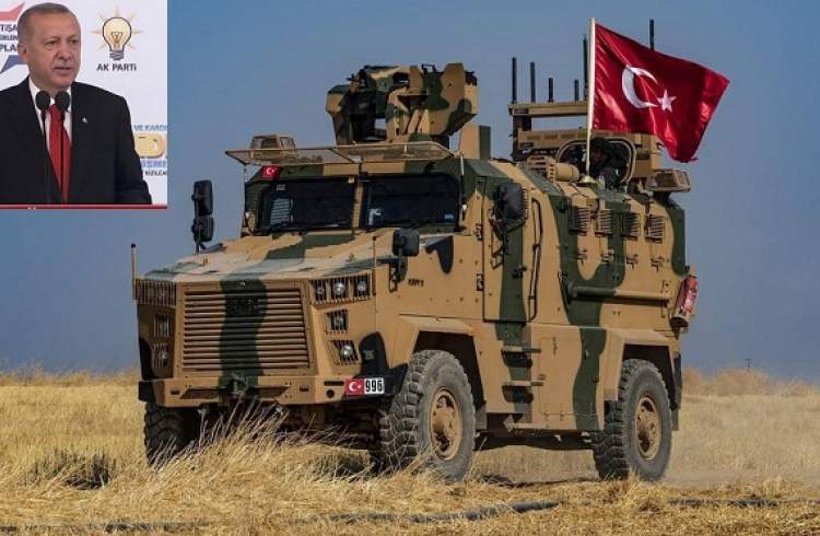 تهدید اردوغان برای آغاز عملیات ترکیه در شرق فرات