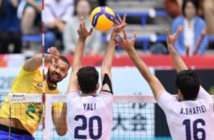 والیبال ایران حریف زردهای برزیلی نشد