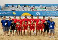 صعود تیم ایران به مرحله نیمه نهایی بازیهای ساحلی جهان