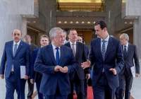دیدار هیئت روسی با بشار اسد در دمشق
