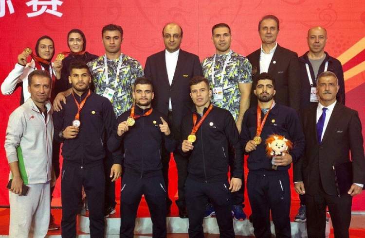 قهرمانی ووشو جهان با 8 طلا به نام ایران رقم خورد