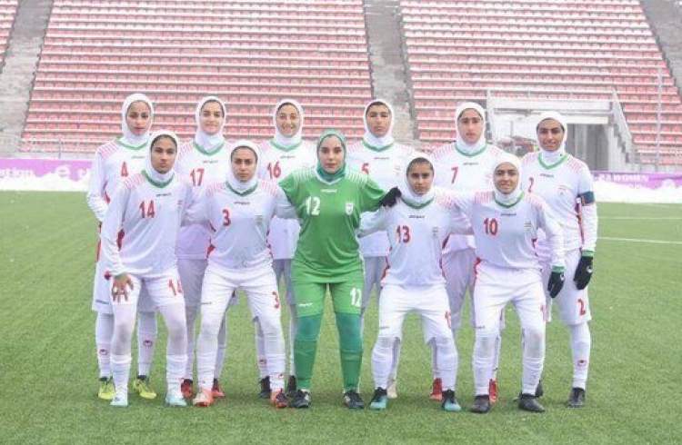 دختران فوتبالیست ایران نایب قهرمان «تورنمنت کافا» شدند