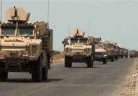 ورود کامیون های نظامی آمریکا از عراق به سوریه