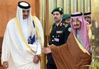 دعوت امیر قطر توسط ملک سلمان برای سفر به ریاض