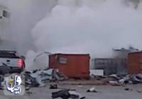 انفجار در یک کارخانه هواپیماسازی در آمریکا