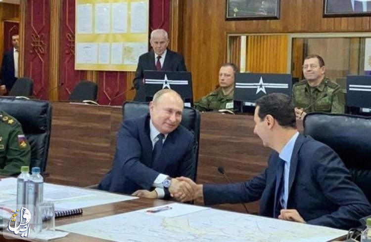 ولادیمیر پوتین در دمشق با بشار اسد دیدار کرد