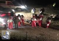 سقوط اتوبوس به دره با ۱۹ کشته در محور سوادکوه