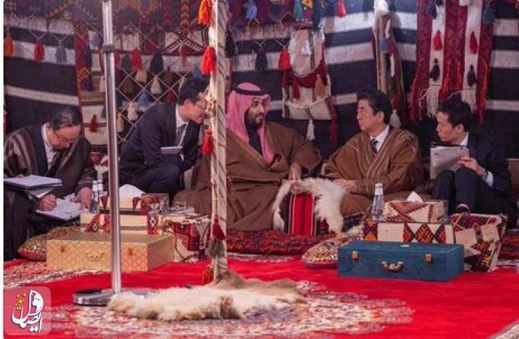 شگفتانه ولیعهد عربستان برای نخست وزیر ژاپن