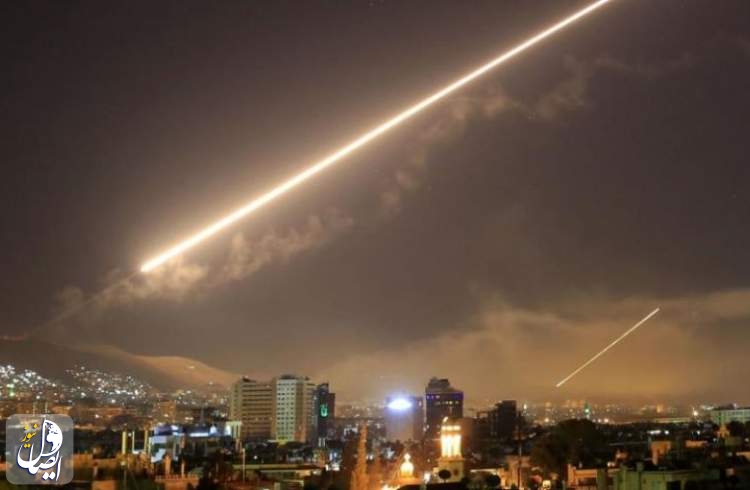 مقابله پدافندی ارتش سوریه با حمله هوایی اسرائیل به فرودگاه تی4