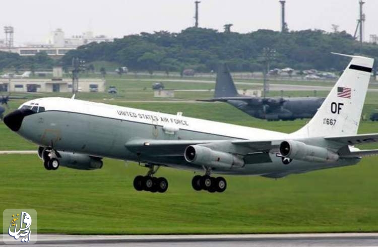 هواپیمای ردیاب هسته ای آمریکا وارد پایگاه هوایی ژاپن شد