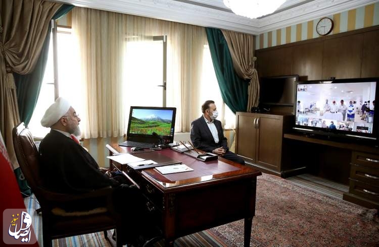 روحانی: خلوت شدن جاده های کشور بخاطر همکاری مردم با پویش در خانه می مانیم، افتخارآمیز است