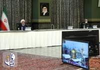 روحانی: توطئه ضد انقلاب، تعطیلی کار و فعالیت اقتصادی در ایران است