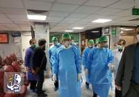 جهانگیری از بخش کرونای بیمارستان امام حسین (ع) بازدید کرد