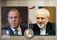 رایزنی تلفنی وزرای خارجه ایران و روسیه