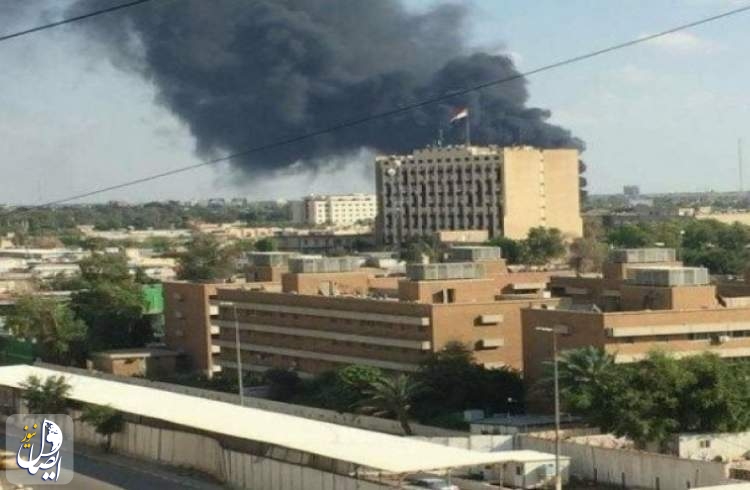 حمله راکتی به اطراف سفارت آمریکا در بغداد