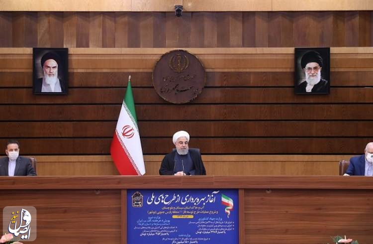 رئیس جمهور: ویروس آمریکایی تحریم و ویروس کرونا، نمی توانند ملت بزرگ ایران را به زانو در آورند