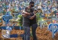 برزیل رکورد مبتلایان به کرونا را با حدود 55 هزار مبتلا در یک روز شکست