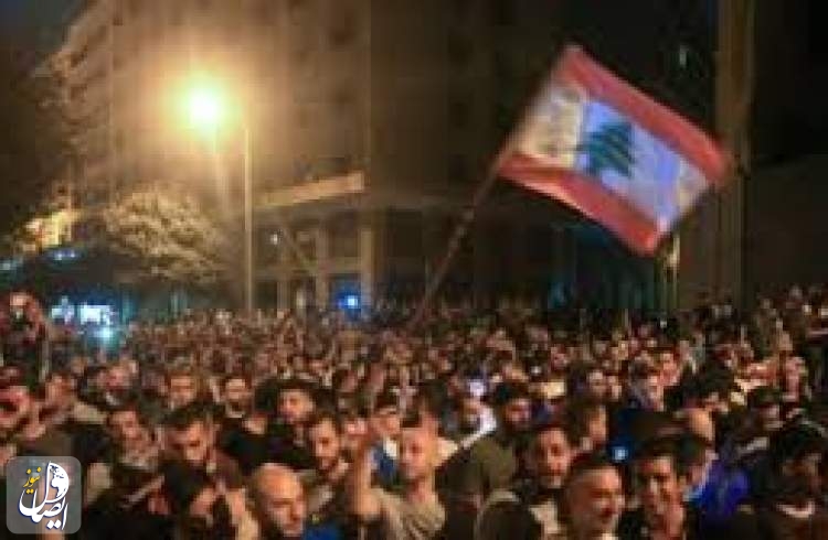 درگیری نیروهای امنیتی با تظاهرکنندگان لبنانی در بیروت