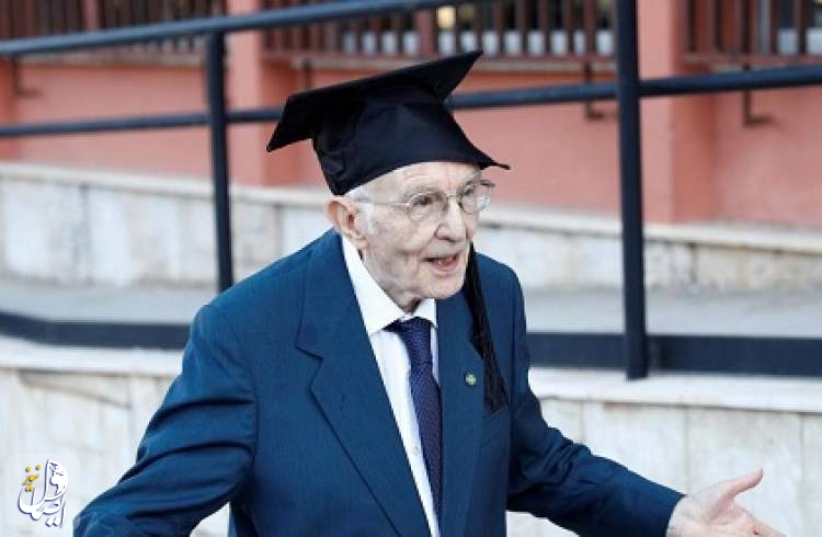 پیرترین دانشجوی ایتالیا در سن ۹۶ سالگی فارغ‌التحصیل شد