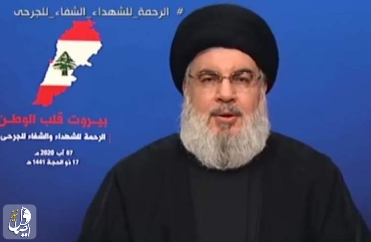سید حسن نصرالله: نه سلاح، نه موشک و نه حتی نیترات موجود در انبار بندر بیروت به حزب الله مربوط نبوده است