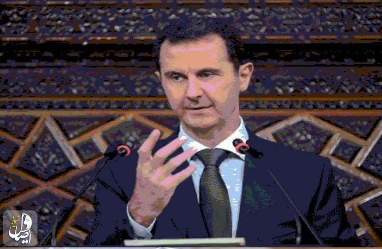 سخنرانی بشار اسد در پارلمان سوریه به دلیل افت فشار خون وی دقایقی قطع شد