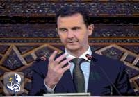 سخنرانی بشار اسد در پارلمان سوریه به دلیل افت فشار خون وی دقایقی قطع شد