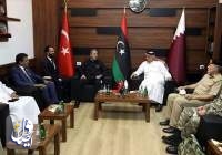 وزیران دفاع قطر، ترکیه و لیبی در طرابلس نشست سه جانبه برگزار کردند