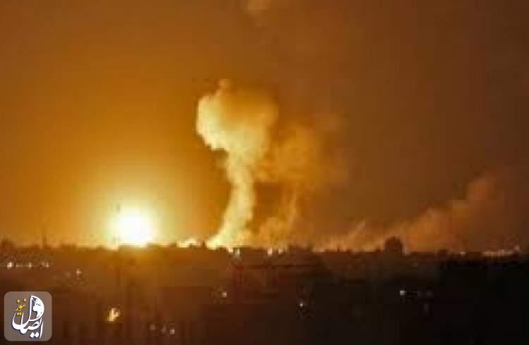 بمباران جنوب غزه توسط جنگنده های اسرائیلی