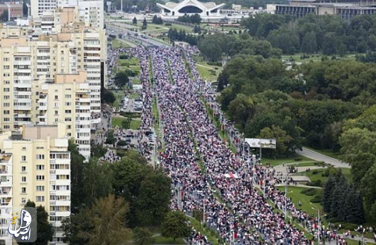تظاهرات معترضان به نتایج انتخابات بلاروس ادامه دارد